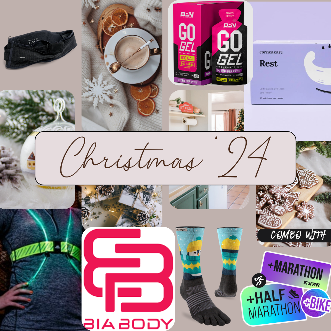 Collage of Christmas gift ideas with title "Christmas '24"